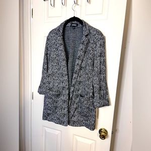 EXPRESS, black & white, stretch blazer. Perfect condition.